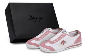 DESCENTE 811 Manufacturing, три розовые ромашки, специальная обувная коробка, легкие низкие кроссовки для скейтбординга, унисекс, белые, розовые