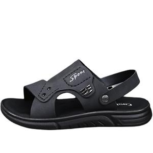 JIETEGONGYANG Пляжные сандалии мужские черные, цвет Black