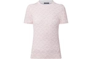 Новые квартальные продукты LV Cashmere Sweater Women's Pink Louis Vuitton