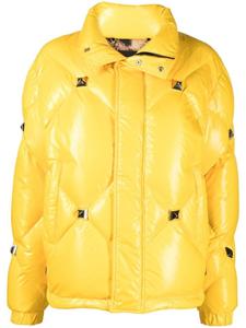 Philipp Plein короткий пуховик, желтый