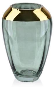 Декоративная ваза Mondex SERENITE, 15x21x15 см, золотой