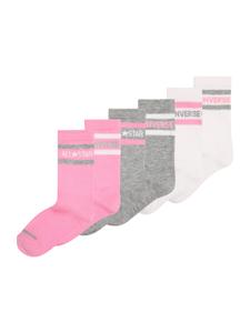 Носки CONVERSE, mottled grey/Pink/White