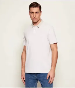 Поло Оксфорд Нью-Йорк relaxed fit Boss Orange, бежевый