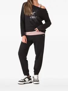 Свитшот с открытыми плечами Dimensione Danza, черный