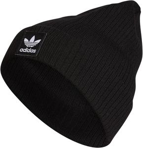 Женская шапка-бини в рубчик Adidas Originals, Black/White