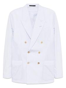 Пиджак в полоску Paul Smith, синий