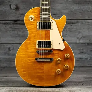 Gibson Les Paul Standard 50-х с фигурной верхней декой - Медовый янтарь