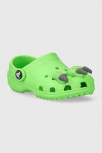 Crocs Детские тапочки CLASSIC IAM DINOSAUR CLOG, зеленый