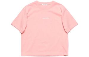Футболка с принтом логотипа Acne Studios, светло-розовый