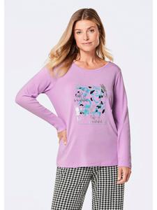 Футболка GOLDNER, цвет flieder/gemustert