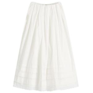 Юбка миди Рут Faithfull The Brand, белый