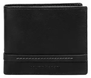 Кошелек Bruno Banani, натуральная кожа, черный