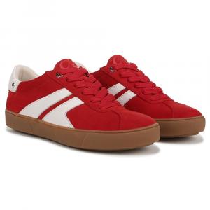 Кеды на шнуровке Medina от Naturalizer, crimson red suede