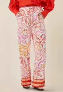 Брюки Apart, Creme Multicolor