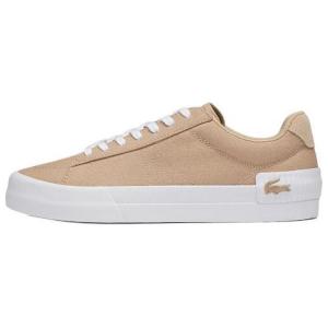 Кроссовки LACOSTE Skateboarding Shoes Men Low-top Khaki, хаки