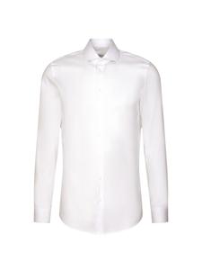 Рубашка делового кроя Slim Fit SEIDENSTICKER Schwarze Rose, белый