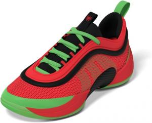 Баскетбольные кроссовки Adidas унисекс для детей, выпуск 6, черный/красный/зеленый/ярко-красный