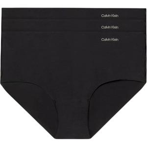 Женские трусы 3 штуки Calvin Klein, 3 pack (черный)