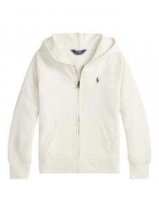 POLO RALPH LAUREN KIDS флисовая толстовка с капюшоном на молнии, нейтральный