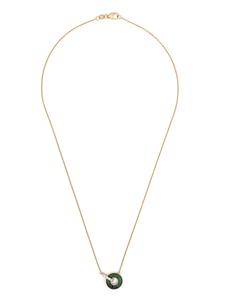 PONTE VECCHIO колье Promesse из желтого золота с малахитом, золотой