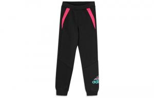 Детские трикотажные спортивные штаны Adidas, черный