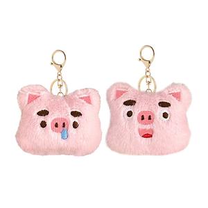 Очаровательная мягкая кукла-подвеска с милой свинкой A little tide to play