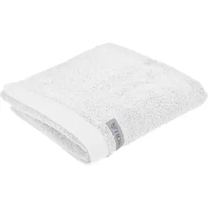 Полотенца Симфония в современных однотонных цветах Ross, белый