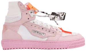 Кроссовки Off-White Wmns Off-Court 3.0 High 'White Pink', розовый