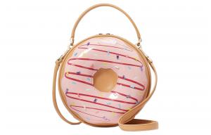 Kate Spade Гладкая кожаная маленькая круглая сумка