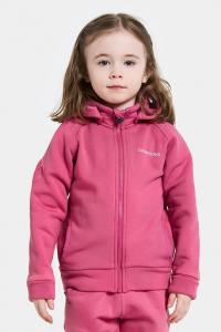 Толстовка SILJAN KIDS FZ Didriksons, розовый