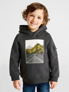 Толстовка обычного кроя Mayoral, серый