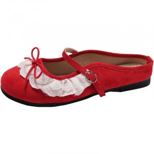 WUJI Женские противоскользящие устойчивые к истиранию закрытые тапочки Red, цвет Red