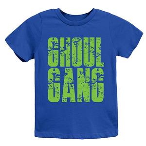 Футболка с принтом Ghoul gang block distressed The Juniper Shop, Royal