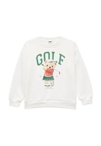 Толстовка Koton CREW NECK , Beige