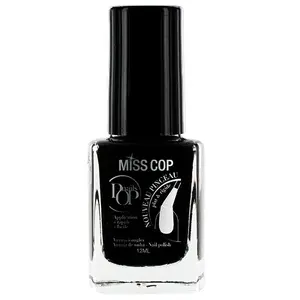 Лак для ногтей Pop Nails Grises Miss Cop, цвет noir intense