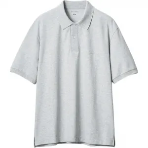Футболка-поло JW Anderson SS26 мужская UNIQLO, серый