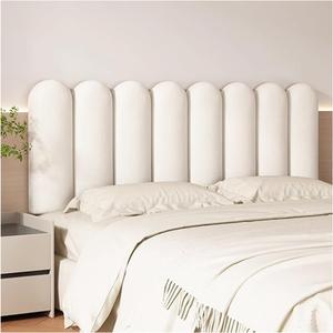 XILYZMO Обивочные стеновые панели овальные съемные противоударные белые B-white