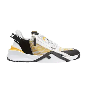 Шлепанцы Fendi Flow FF Motif Slip-On Yellow, желтый