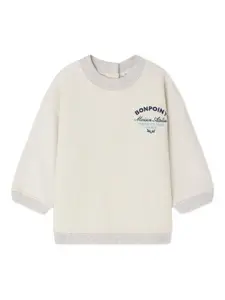 Толстовка из органического хлопка Bonpoint, бежевый
