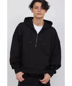 Худи с половинной молнией TORNADO MART Arch Volume, цвет Black