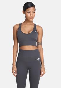 Бюстгальтер SQUATPROOF ELIS CROSS SEAMLESS , Dark Grey