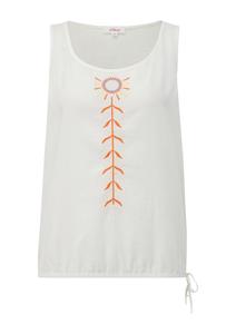 Топ без рукавов s.Oliver Top, экрю