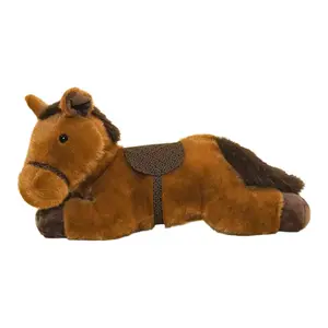 Милый креативный дизайн лежащего пони плюшевая кукла 30см/45см/60см высота PUDOWRABBIT