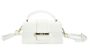 FILA Сумка для поездок на работу через плечо кроссбоди маленькая женская желтый туман белый