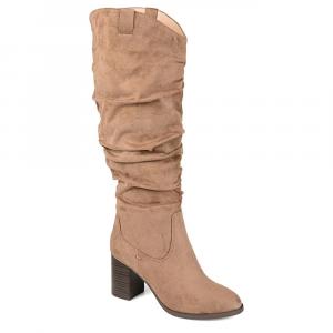 Сапоги-Ковбои Aneil x-wide до колена Journee, коричневый