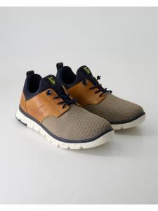 Кроссовки на шнуровке SALAMANDER, коричневый