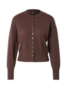 ONLY Кардиган 'ONLMIO' в темно-коричневом цвете