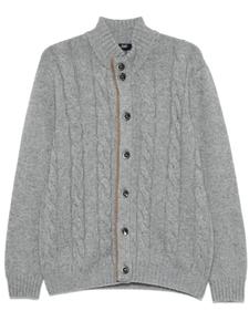 Кардиган Herno с косами, серый
