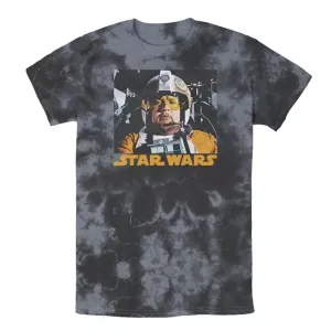 Мужская футболка Star Wars с портретом Поркинса Licensed Character, черный