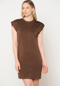 Повседневное платье WITH SHOULDER DETAILS LolaLiza, коричневый